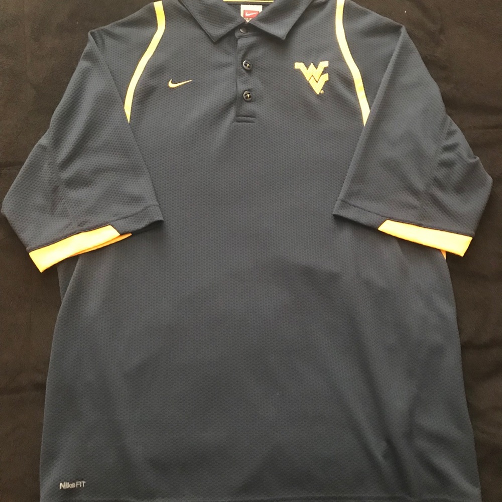 West Virginia University Nike Men’s Polo
